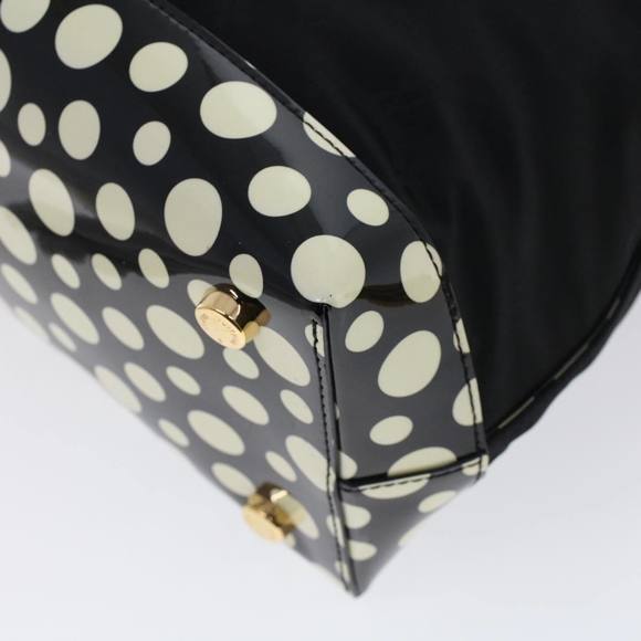 LOUIS VUITTON Vernis Dot Infinity Lockit MM Bag Black M40682 Auth ar9434B - Picture 16 of 16